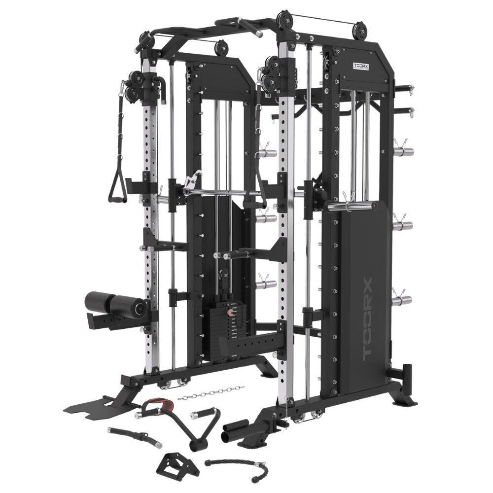 TOORX Multi Power Rack Asx 6000 - Dupla polia, Smith e Rack