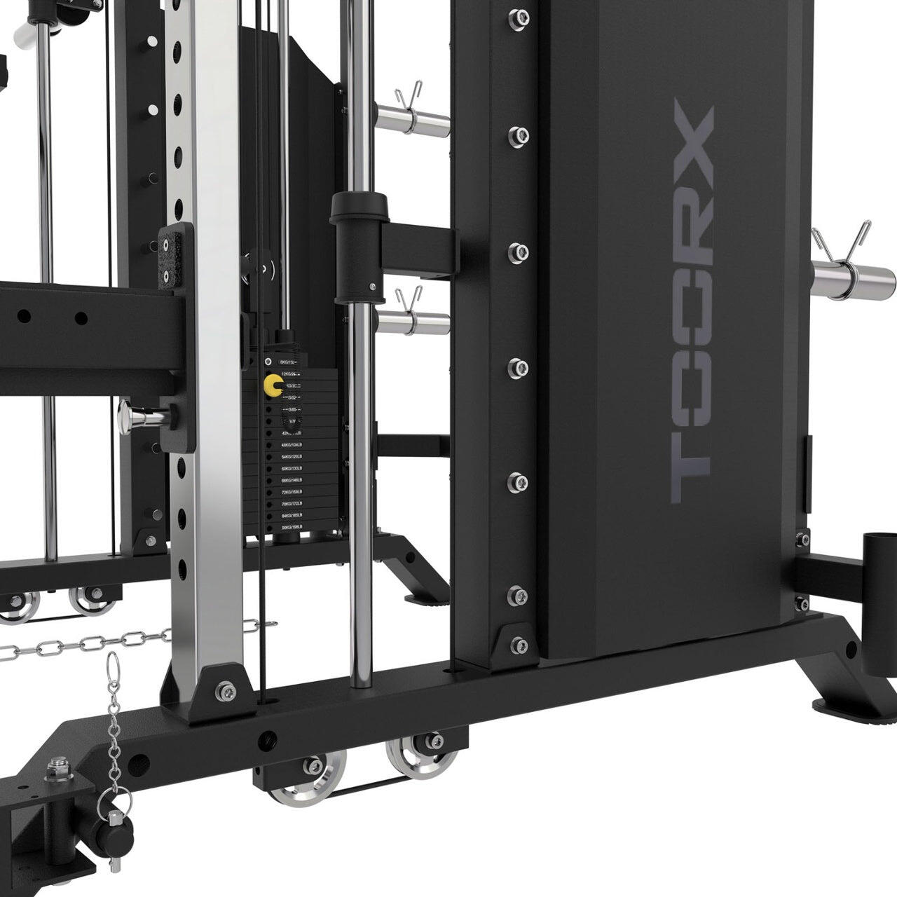 Multi Power Rack Asx 6000 - Dupla polia, Smith e Rack 2/5