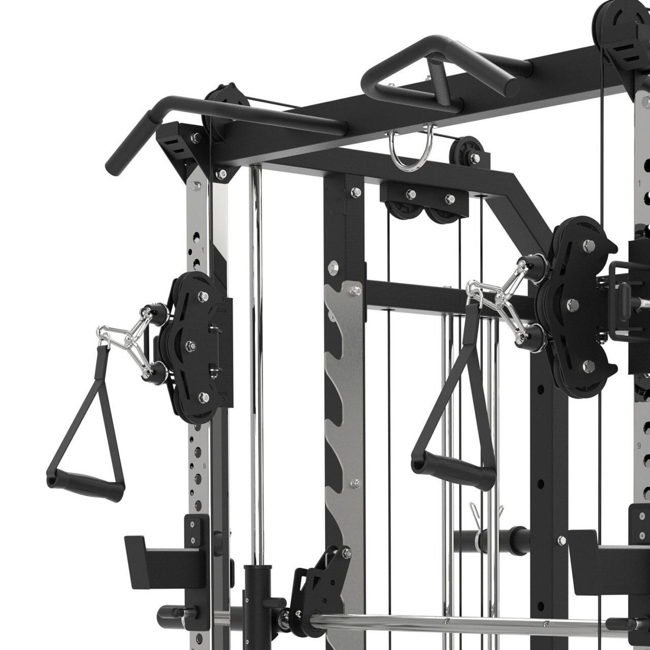 Multi Power Rack Asx 4500 - Dupla polia, Smith e Rack 2/3