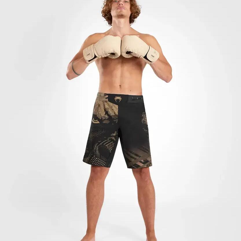 Gorilla Jungle Fightshort - Black/Sand