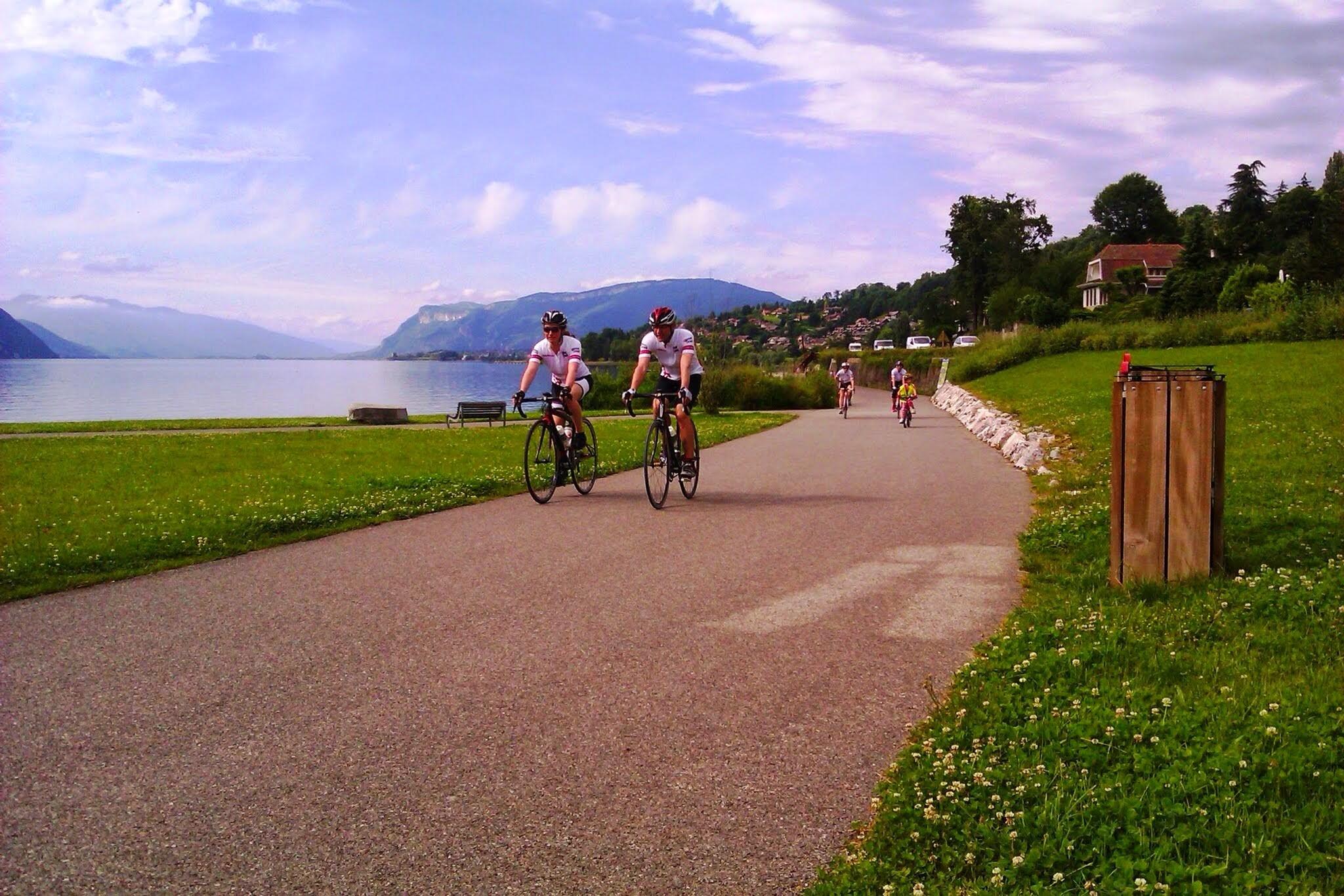Découverte des 3 lacs à vélo : Léman, Bourget et Annecy 1/1
