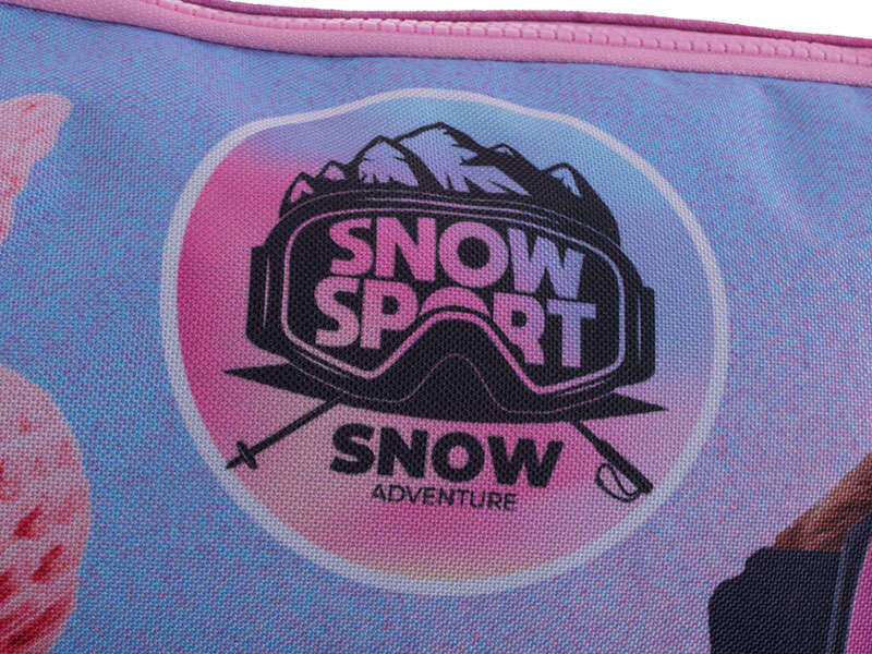 Pokrowiec na narty dla dzieci Snowsport Ski Bag Dogs 6in1 4/7