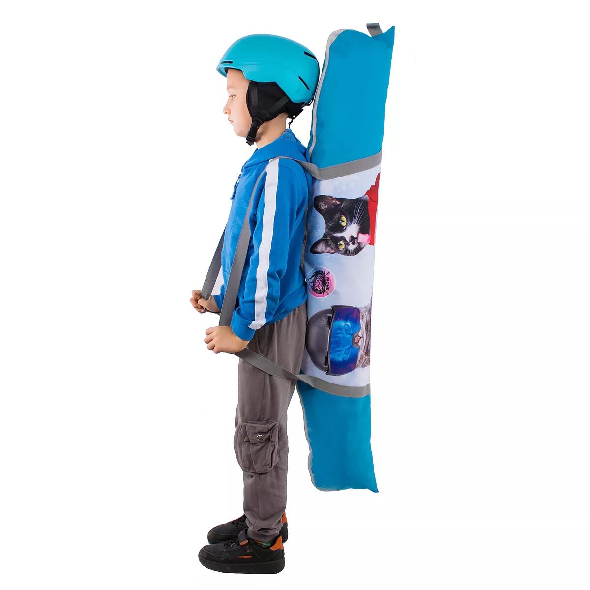 Pokrowiec na narty dla dzieci Snowsport Ski Bag Cats 6in1 5/7