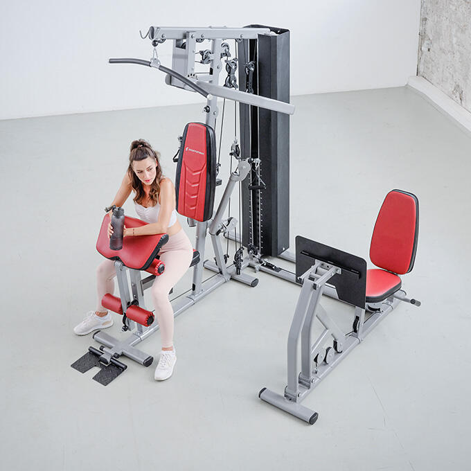 Stazione Di Forza Sportstech HGX - Palestra Multifunzione Per Casa Con Pressa, Scalatore E Cavi Per Allenamento Completo