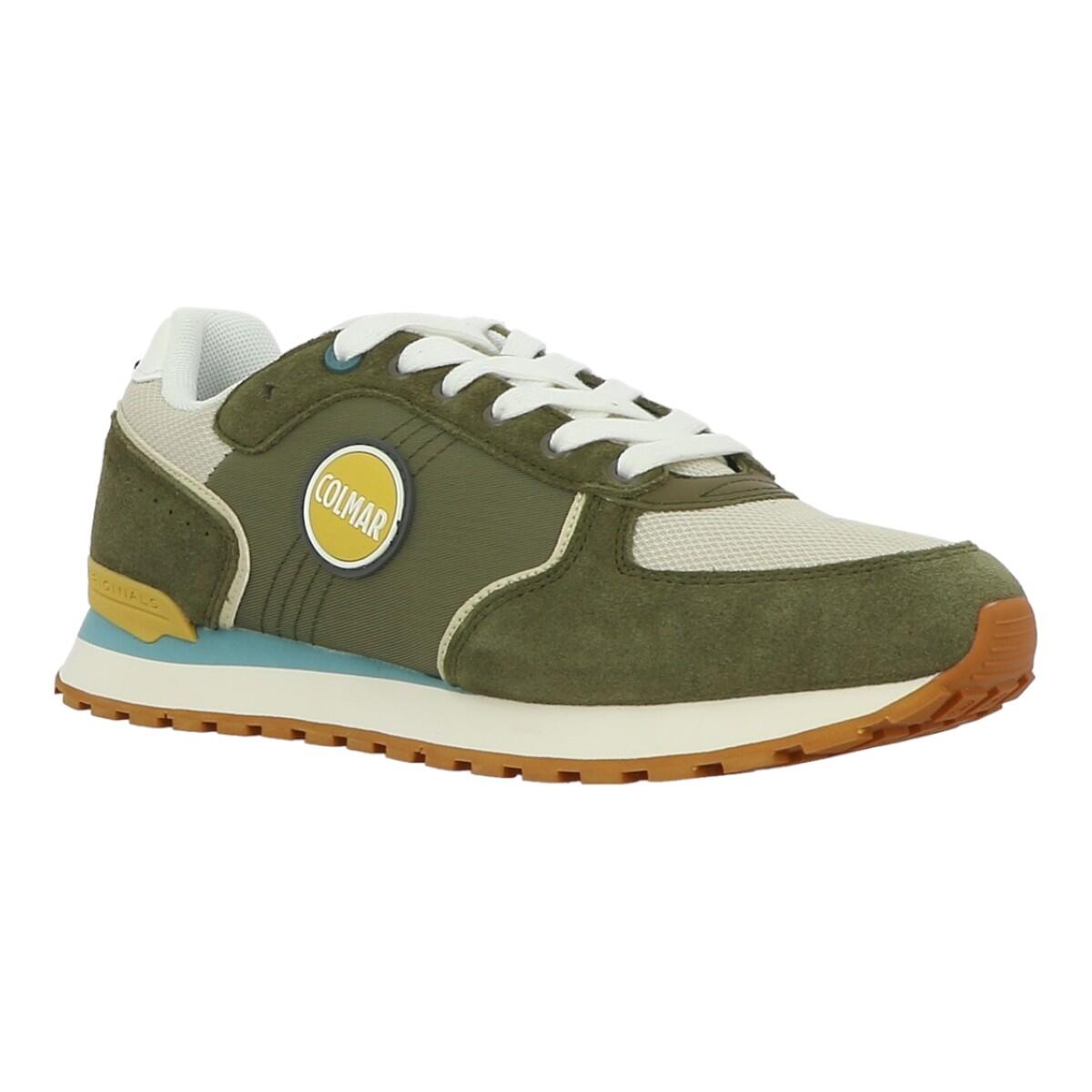Baskets mode Homme TRAVIS BLOCK MILITARY Vert 2/6