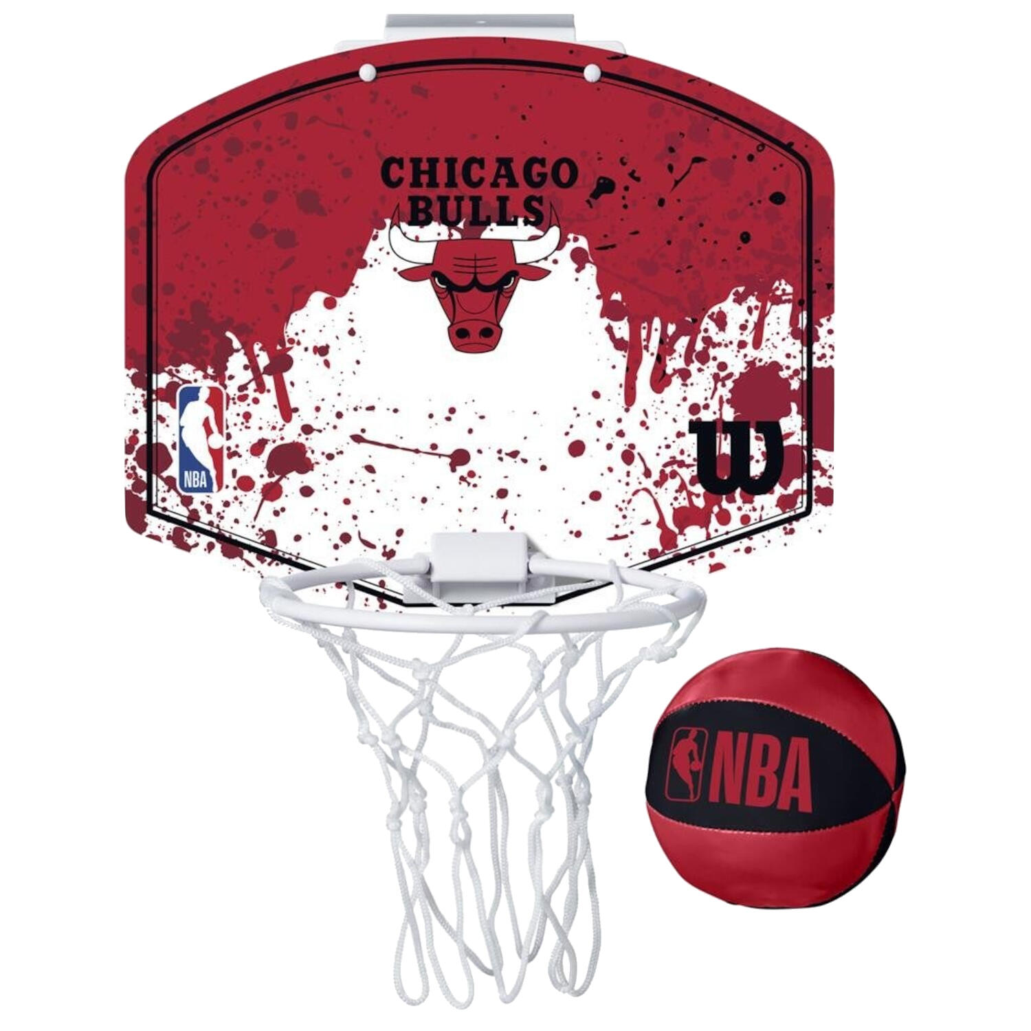 Mini cesto de basquetebol nba chicago bulls