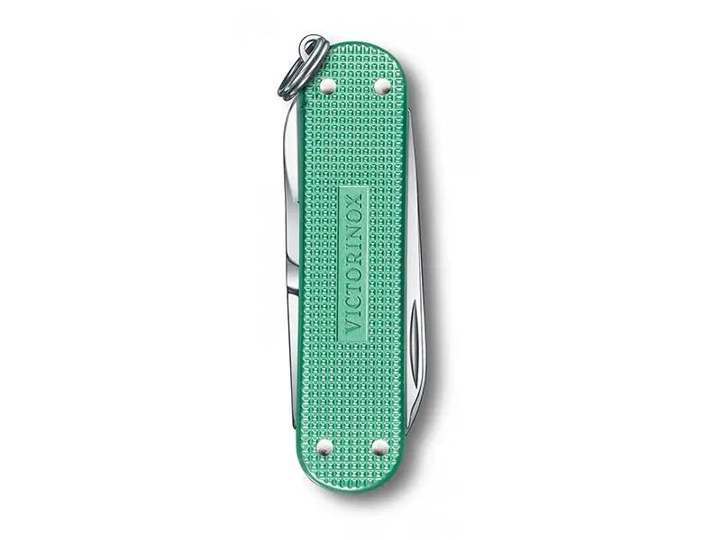 Couteau multi-outils Victorinox Classic Alox Menthe 5 fonctions 3/4