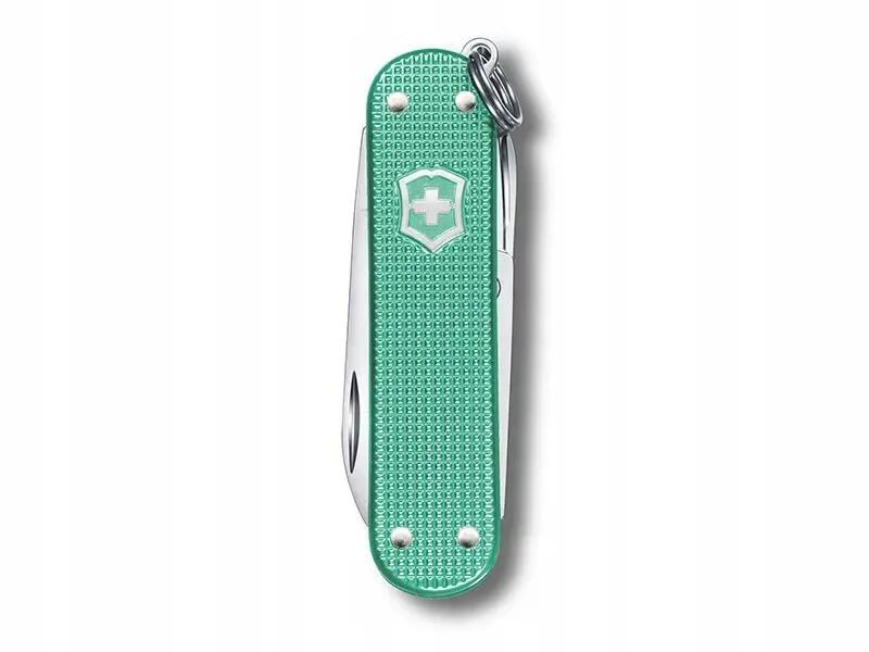 Couteau multi-outils Victorinox Classic Alox Menthe 5 fonctions 2/4