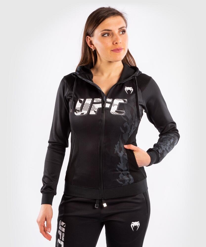 UFC UFC Venum Fight Week Zip Hoodie Black Bi-material