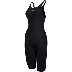 Maillot de bain 1 pièce femme Zone3 Fina Approved - Performance Gold Kneeskin