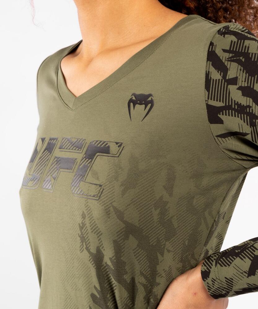 Langarm-T-Shirt UFC Venum Fight Week L grün 7/7