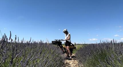 Vélo dans la Drôme Provençale