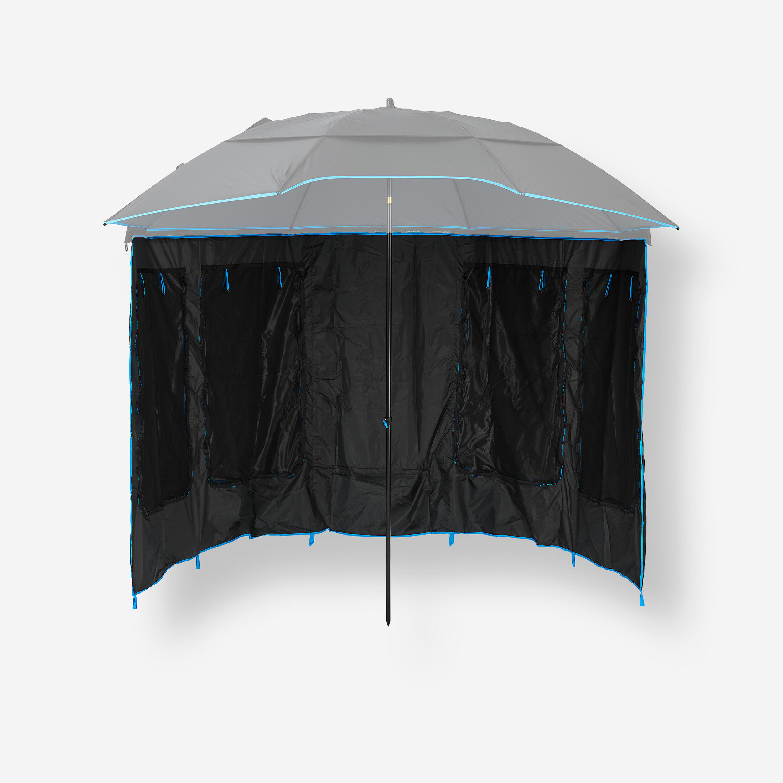Caperlan - Seconde Vie - Auvent Pour Parapluie/parasol Pêche 2,3m Awn 500 - Excellent - Auvent - Incolore|noir - Taille Unique - Decathlon