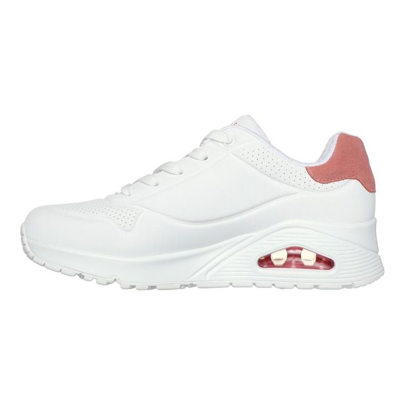 Baskets mode Femme UNO - POP BACK Blanc