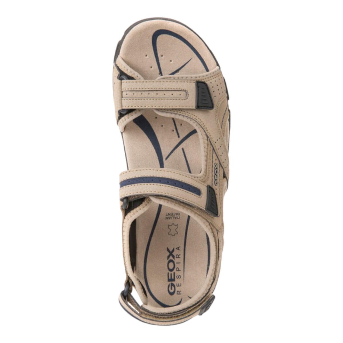 Sandalias Hombre Geox Uomo Sandal Strada Marron Claro Decathlon