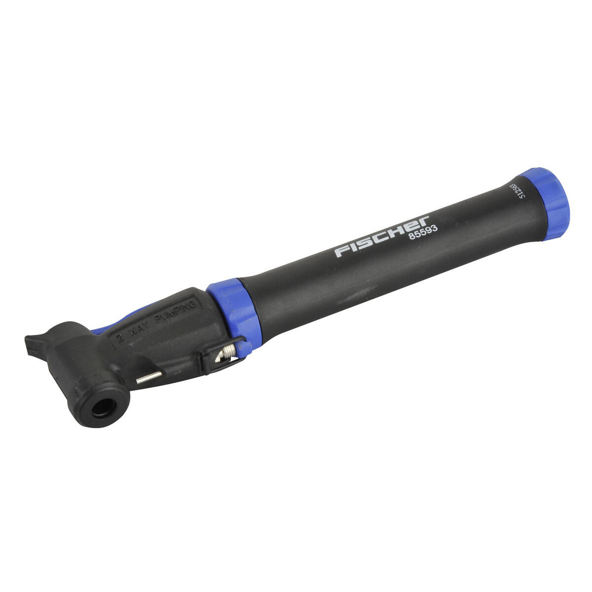 FISCHER BIKE FISCHER Minipumpe mit Doppelhub-Funktion