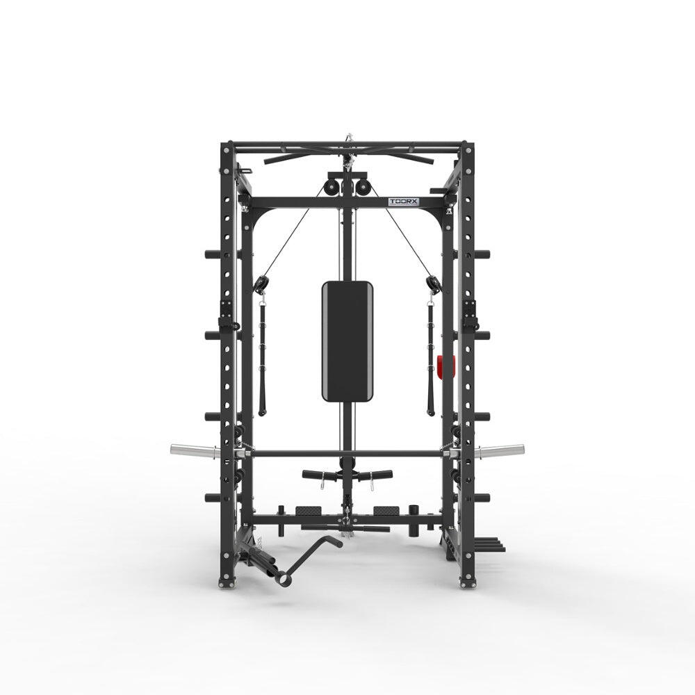 Multi Power Dobrável Asx 3000 - Dupla polia, Smith e Rack 3/7