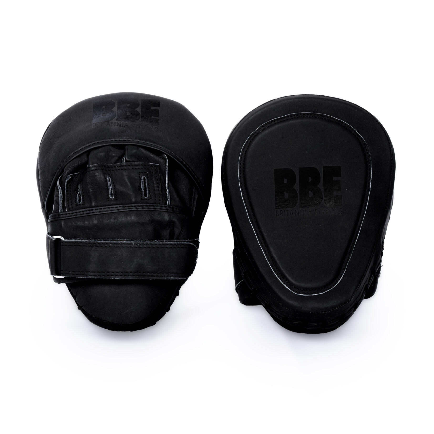 Matte Black Gel Boxing Focus Pads 1/4