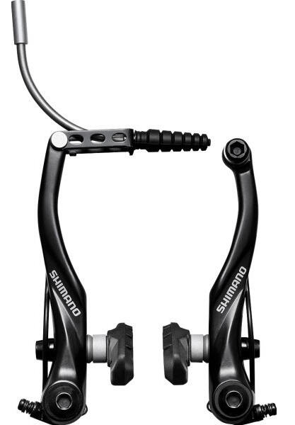SHIMANO Shimano Alivio T4000 V-Brake Achter - Zwart