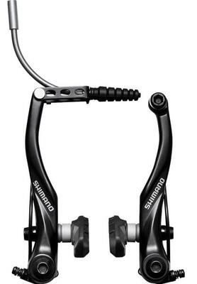 Shimano alivio t4000 v-brake achter - zwart