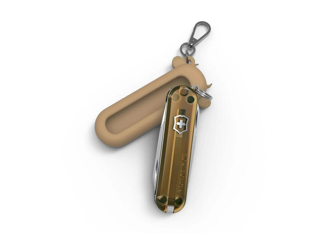 Coque en silicone Victorinox Vache Wet Sand 3/3