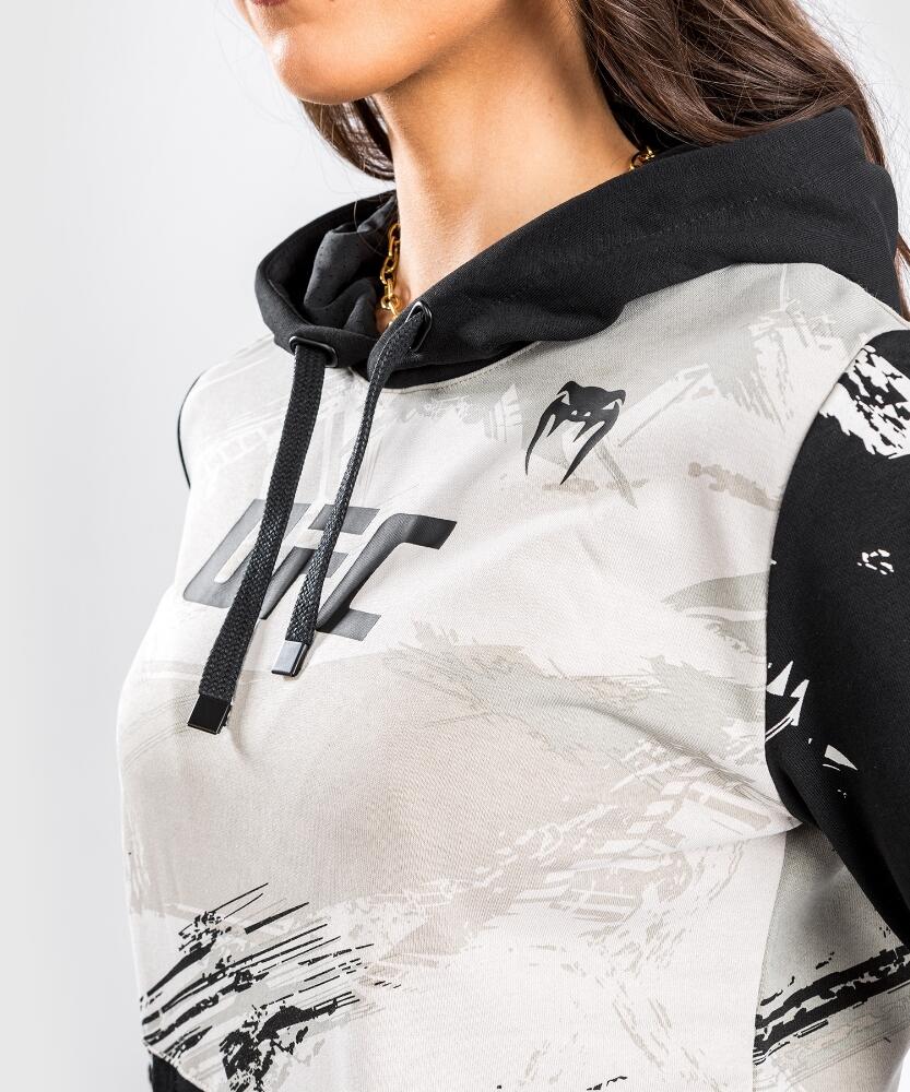 UFC Authentic Fight Week Hoodie white cotton-elastane 3/7