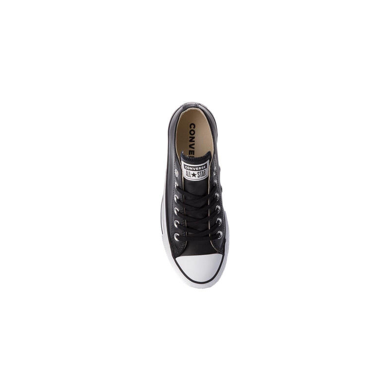 Zapatilla de caminar Converse Chuck Taylor All Star Platform Clean Leather Negro