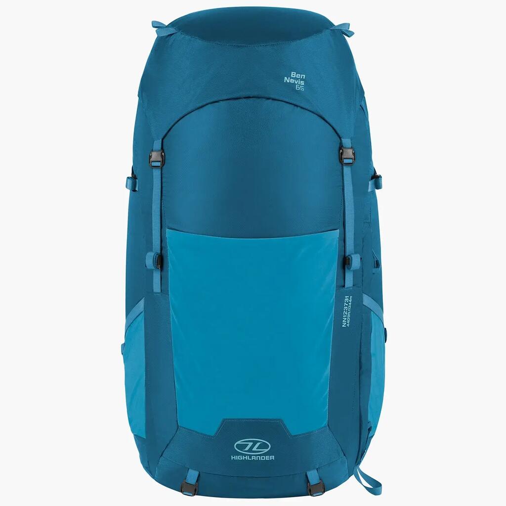 MENS 65L BEN NEVIS RUCKSACK, PETROL
