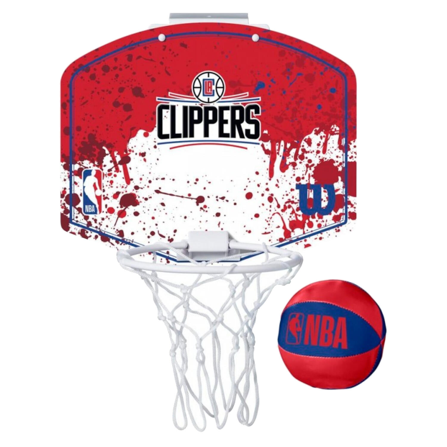 Cesto de Mini Basquetebol NBA des Los Angeles Clippers Wilson