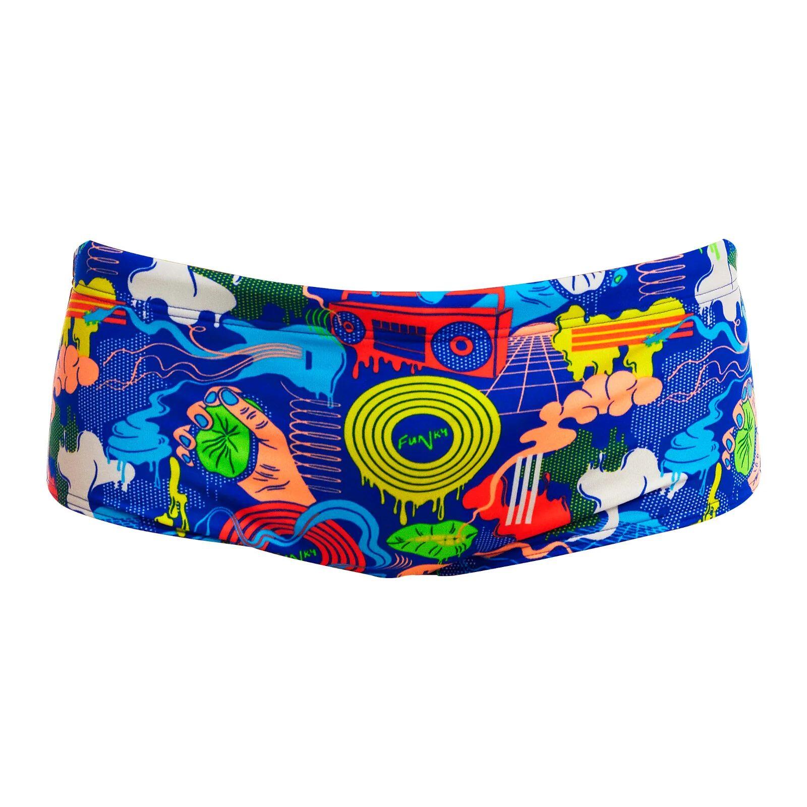 Kąpielówki męskie spodenki do pływania Funky Trunks Blues Baby 5/7