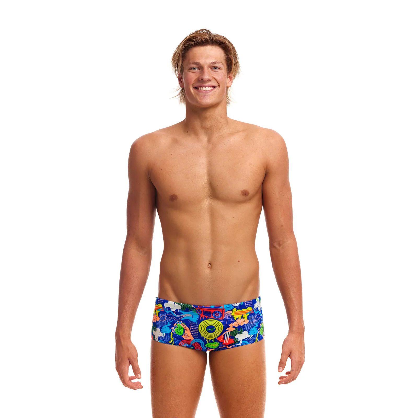 Kąpielówki męskie spodenki do pływania Funky Trunks Blues Baby 3/7