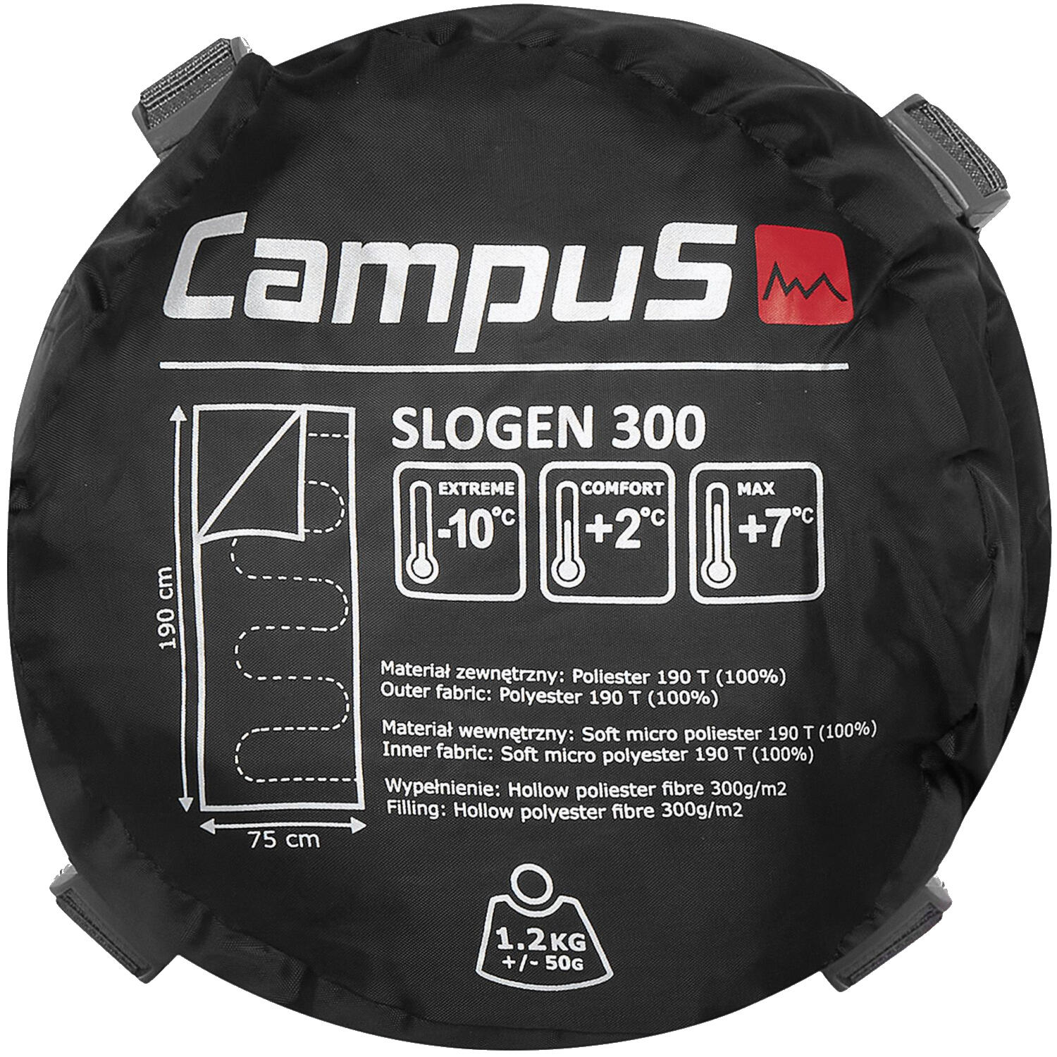 Slaapzak Slogen 300 Left Sleeping Bag 4/7
