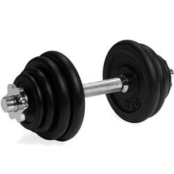 Ensemble d'haltères ajustables - Ensemble d'haltères - Fonte - 1 x 15 kg