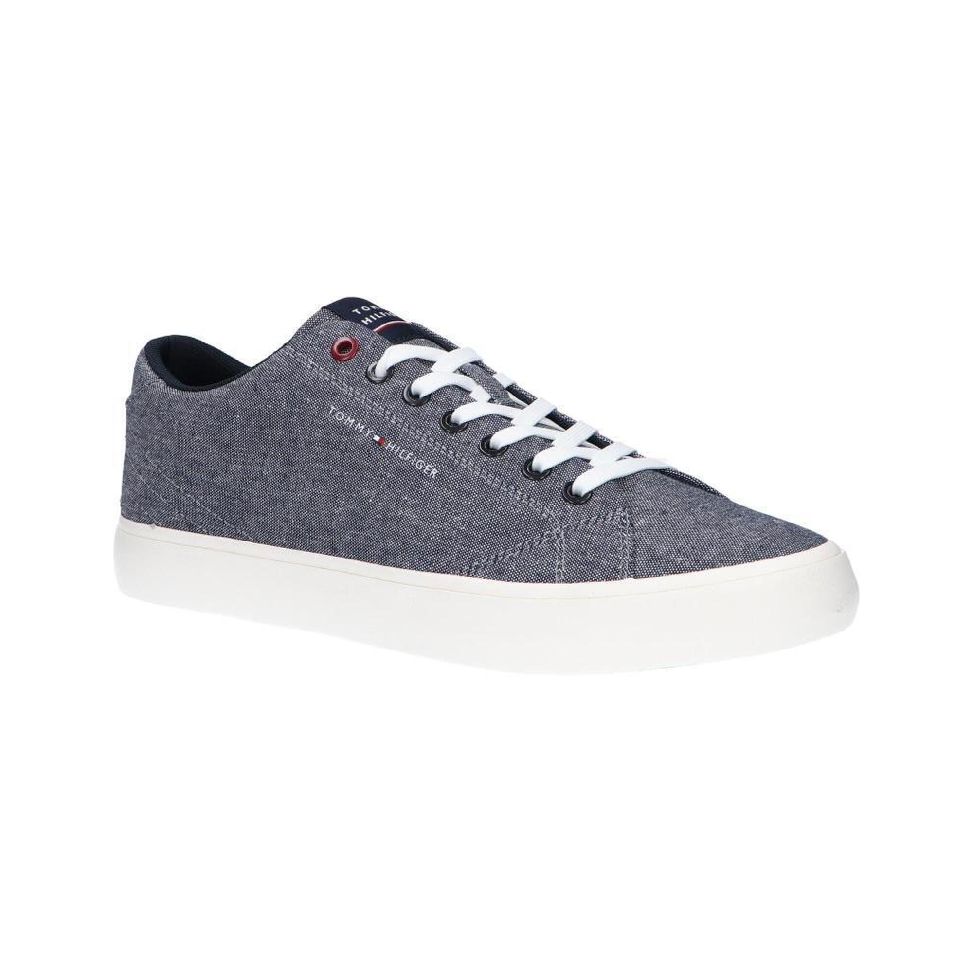 ZAPATILLAS DEPORTE TOMMY HILFIGER  DE HOMBRE FM0FM04738 TH HI VULC CORE LOW CHAM