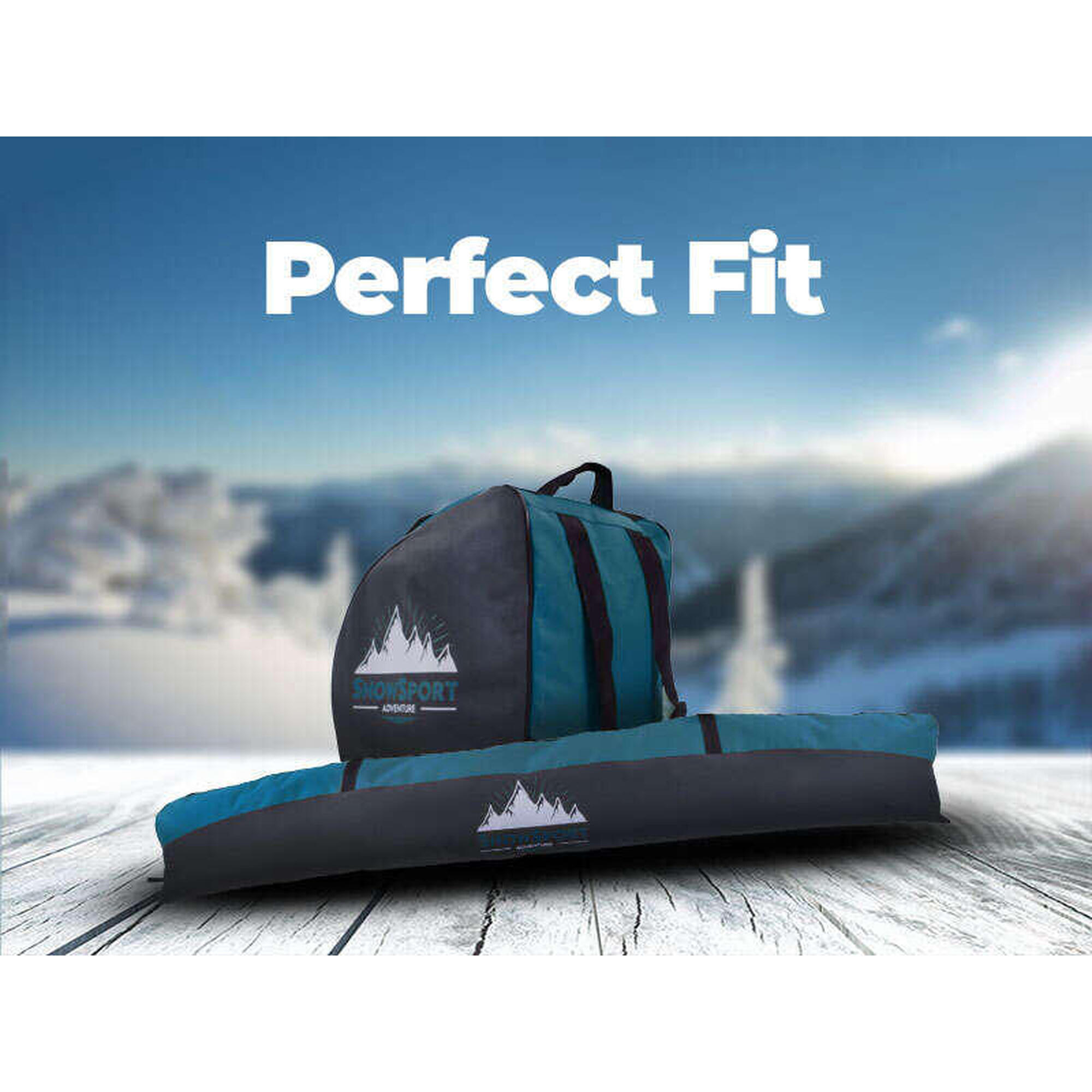 Pokrowiec na narty Snowsport Ski Bag Marine 6in1