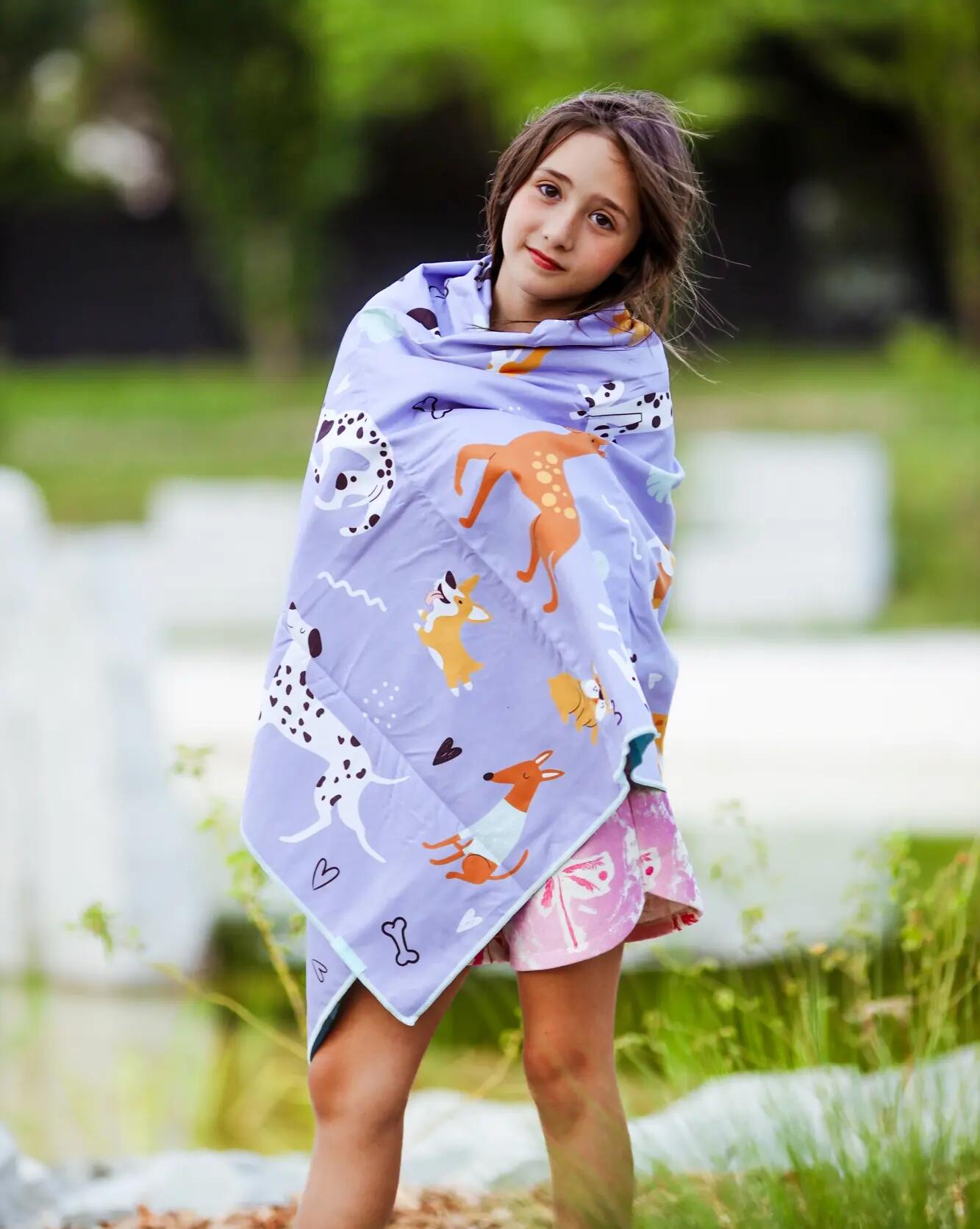 Ręcznik szybkoschnący Spokey Kiddy 5/7
