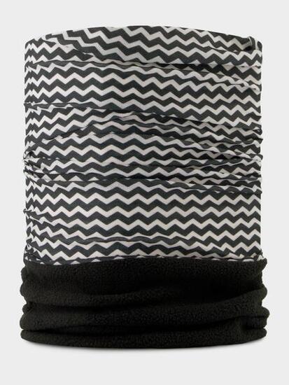 Poederbaas Halswärmer Schwarz / Wei?