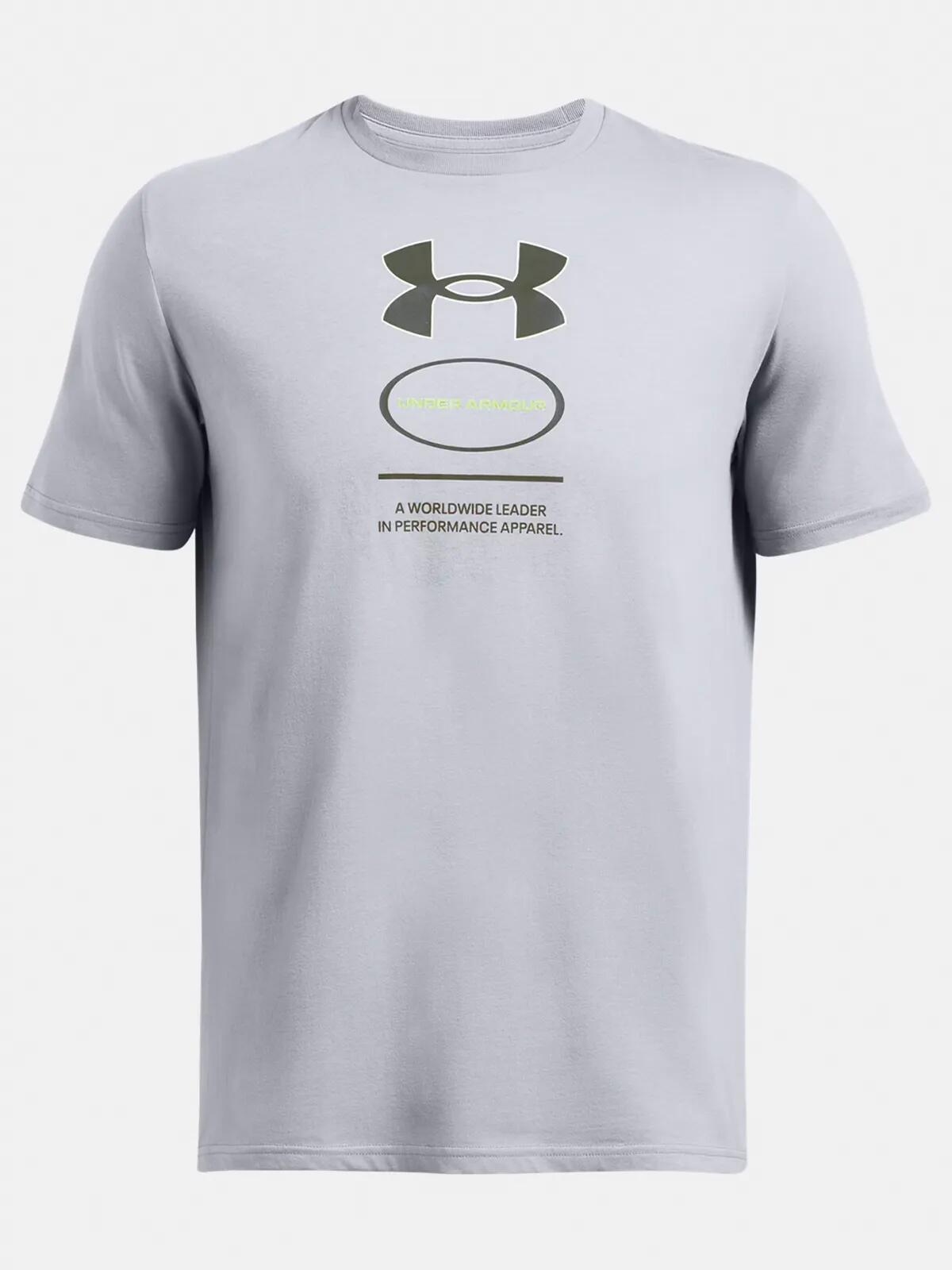 Koszulka fitness męska Under Armour UA Branded Gel Stack 5/6