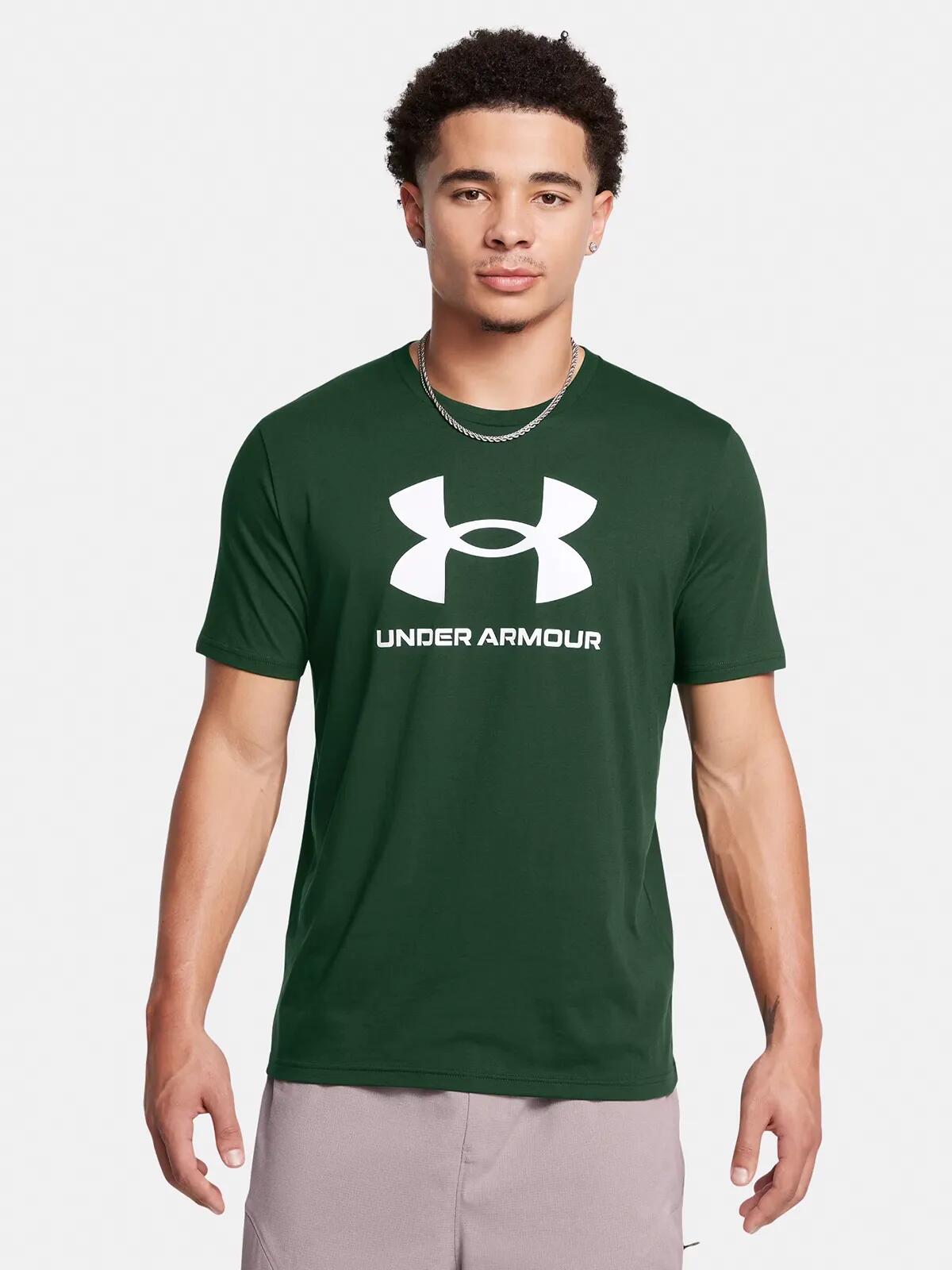 Hombre Under Armour Sportstyle Logo Camiseta Fitness 3/6