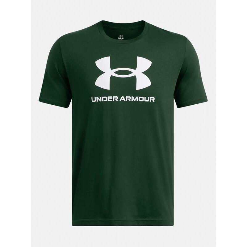 Tricou Drumeții În Natură Under Armour Logo Bărbați