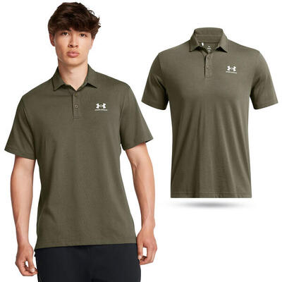 Under armour ua icon polo voor heren wit