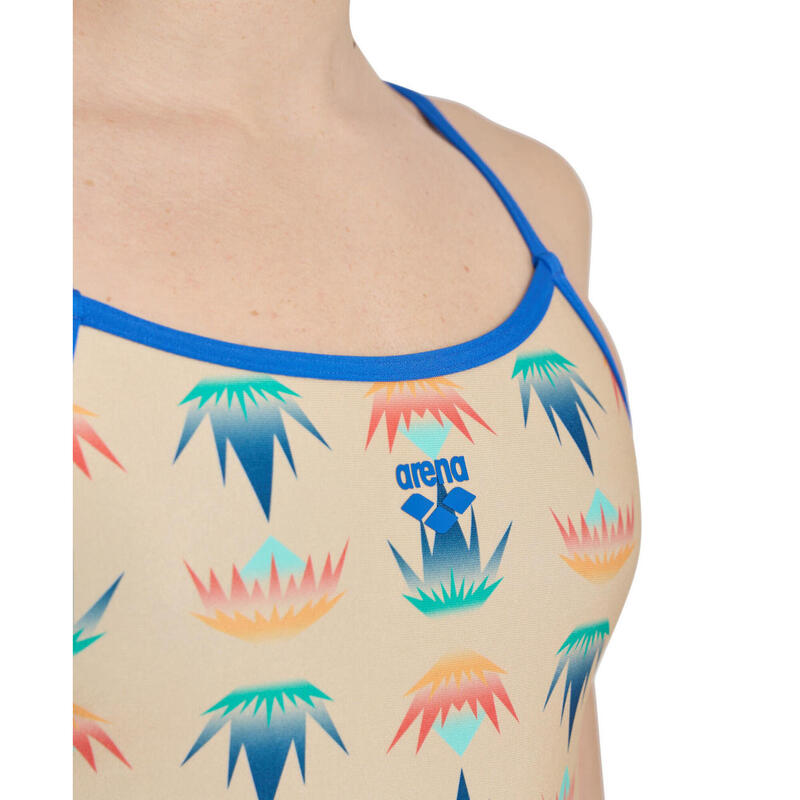Costum de baie pentru femei Arena Desert Vibes Swimsuit Booster