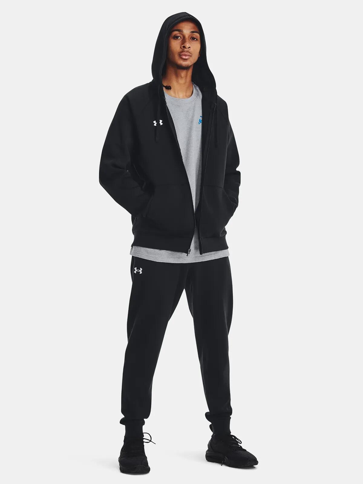 Sweat à capuche Under armour Rival Fleece Fz pour homme 5/7