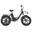 ENGWE L20 Bicicleta eléctrica 20*4.0 polegadas Pneu de montanha Preto