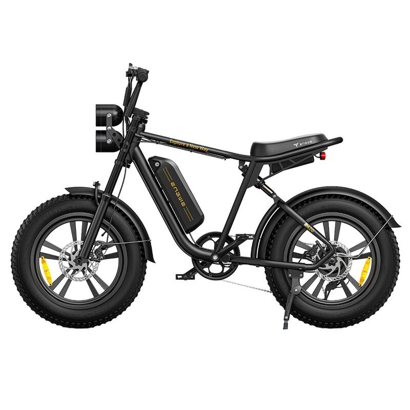 ENGWE M20 Bicicleta Eléctrica 20*4.0'' Neumáticos Gordos Negro