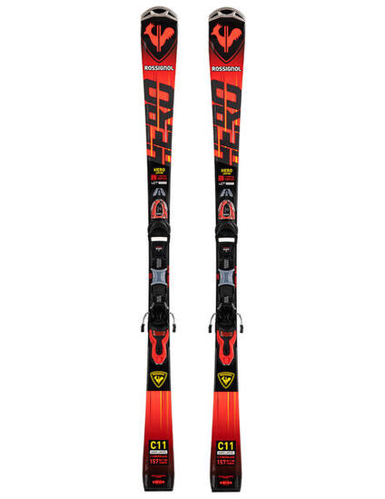 Narty slalomowe ROSSIGNOL HERO LTD - LIMITED EDITION + wiązania LOOK XPRESS11 GW