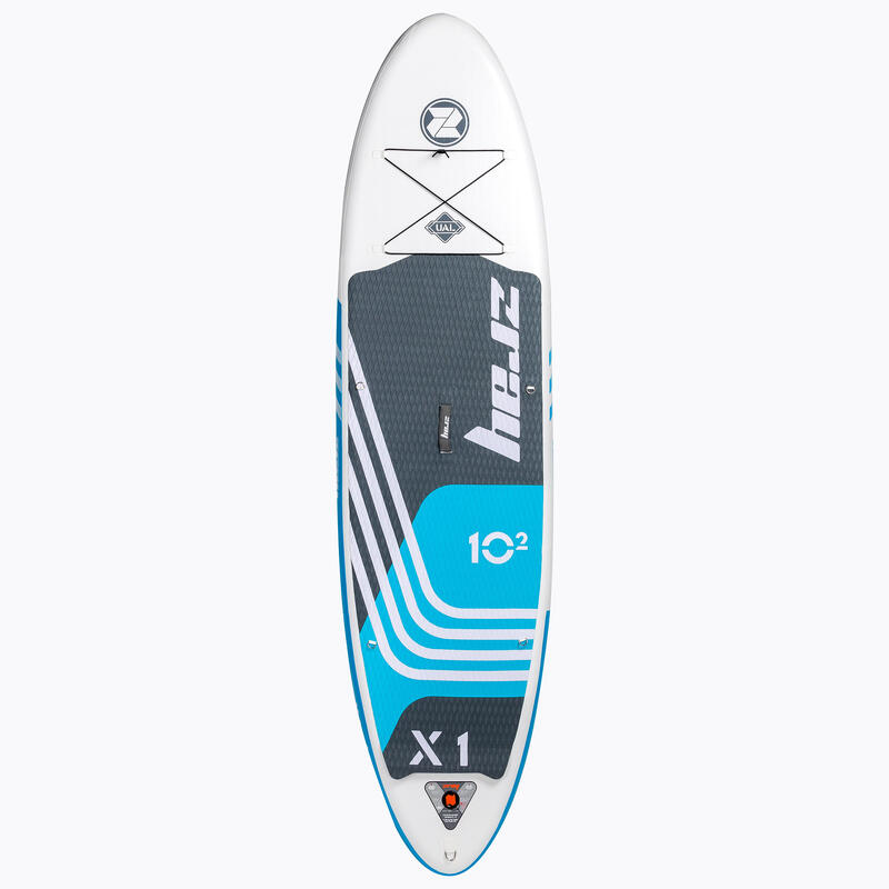 Sup Gonflable X-Rider X1 10'2 Dropstitch MAX 125kg 310x81x15cm(10"2'x32x6") Bleu