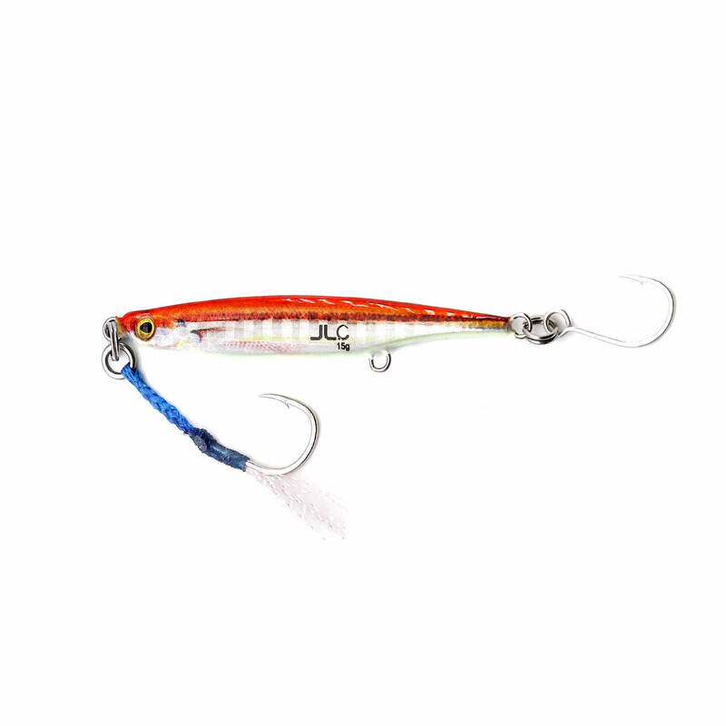 Real Jig pesca jigging spinning JLC 30 g julia #7 montado