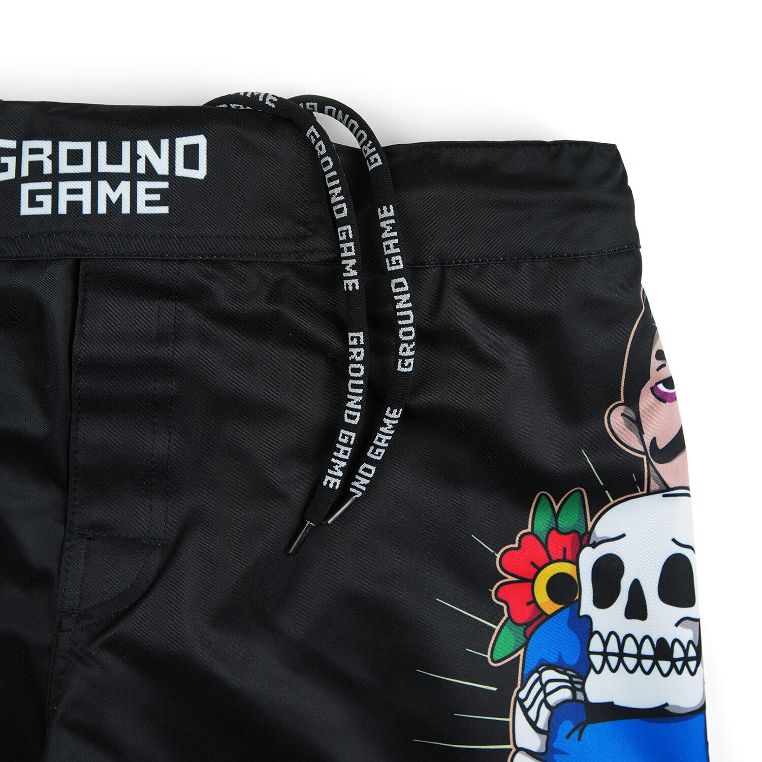 Spodenki do MMA i BJJ Ground Game Oldschool męskie 6/6