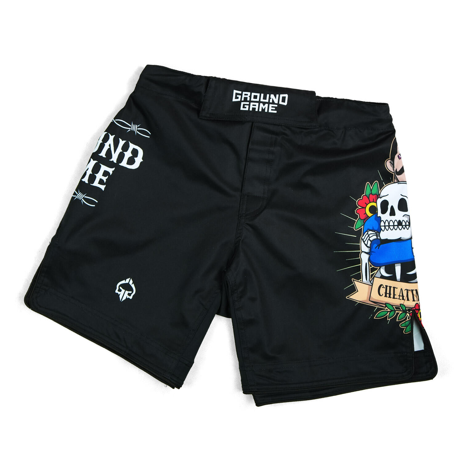 Spodenki do MMA i BJJ Ground Game Oldschool męskie 4/6